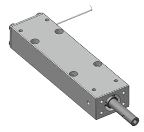 Runfon Micro Linear Actuator Mini électrique étanche avec Montage 60n Longueur de Course Brackets 30mm Vitesse de 15mm 